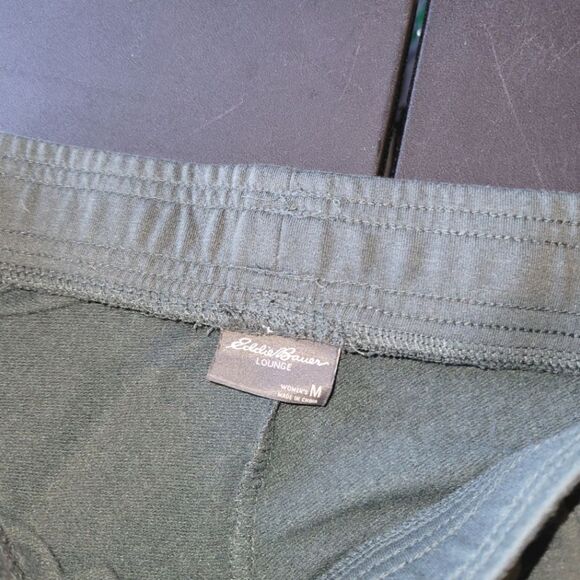 Eddie Bauer Green Lounge Jogger Pants Medium - Picture 7 of 12